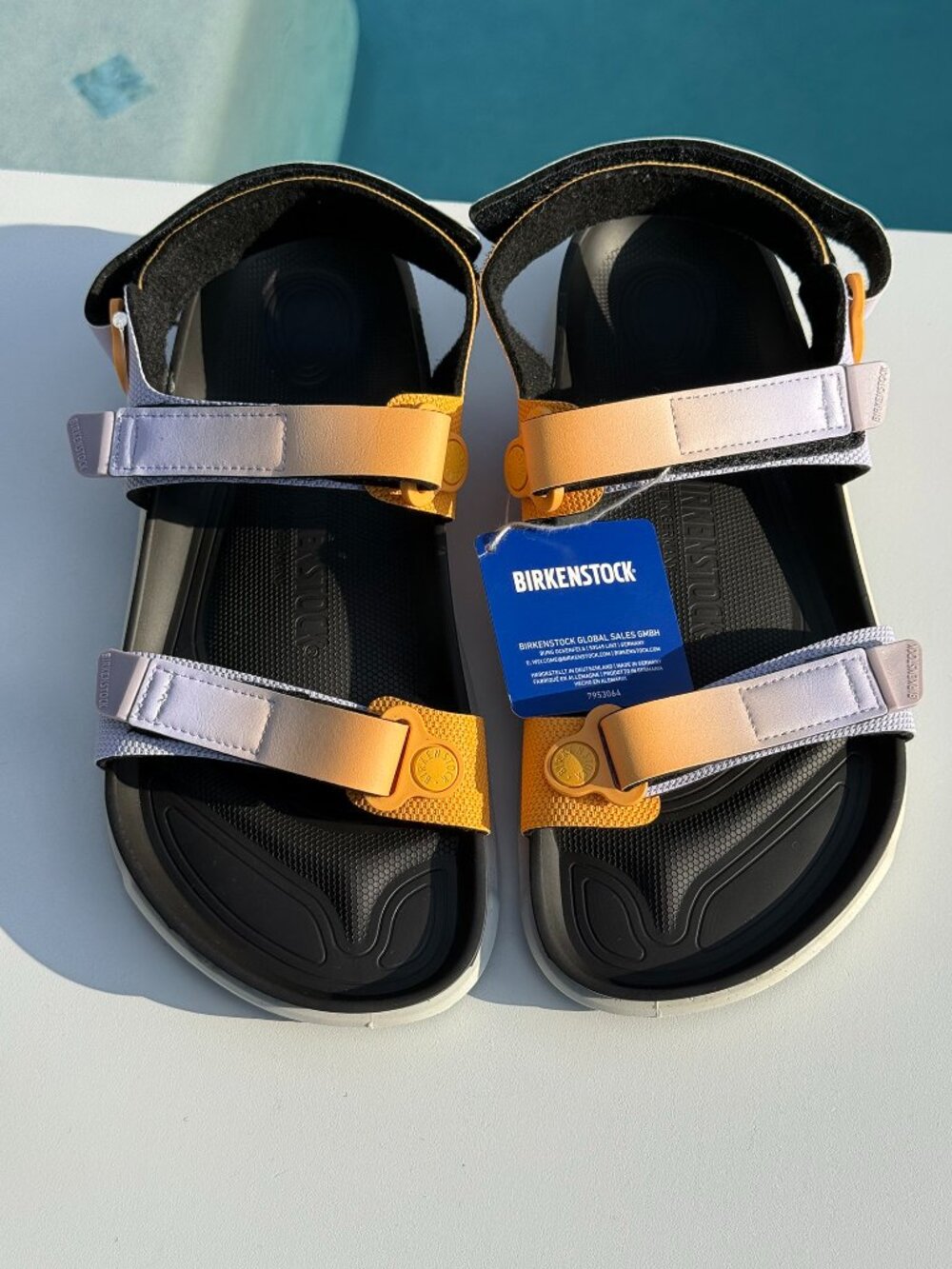 Birkenstock SAHARA Ombre Purple Fog Apricot Size EU 42 Women’s: 11 EU 42 NEW